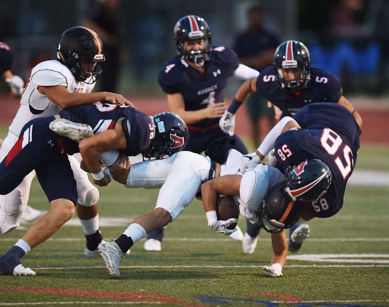 Football: Aubrey wins 'Battle of 377' for the second year in a row 28-6